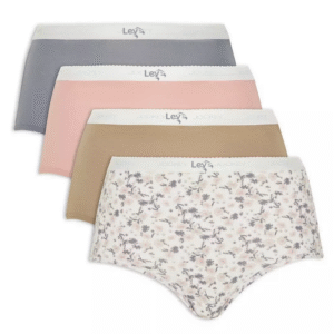 4 Pieces Dice Women Underwear Set